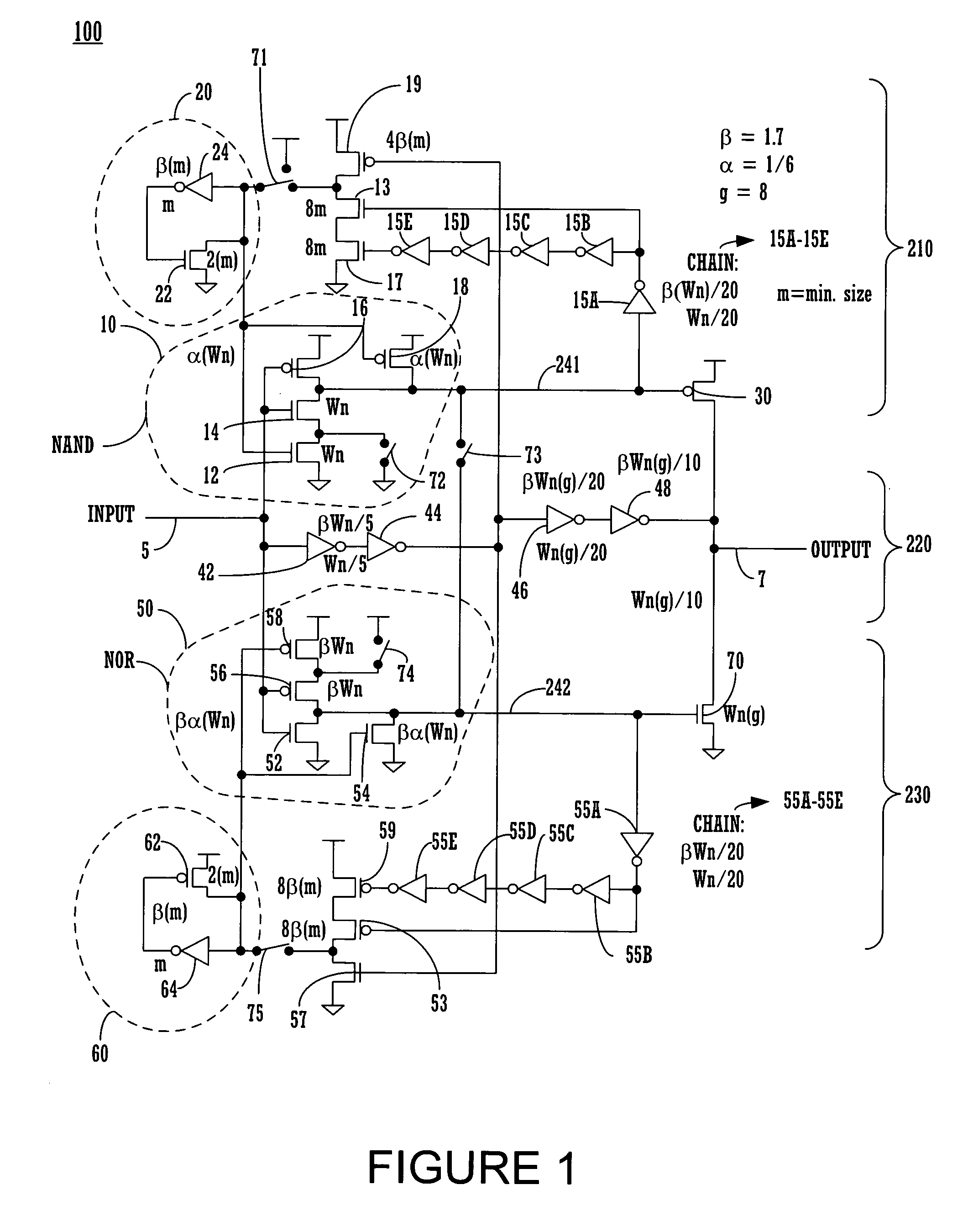 Repeater circuit with high performance repeater mode and normal repeater mode, wherein high performance repeater mode has fast reset capability