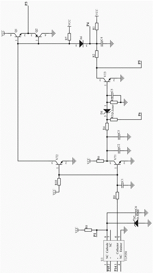 A kind of insulated gate bipolar transistor drive protection circuit