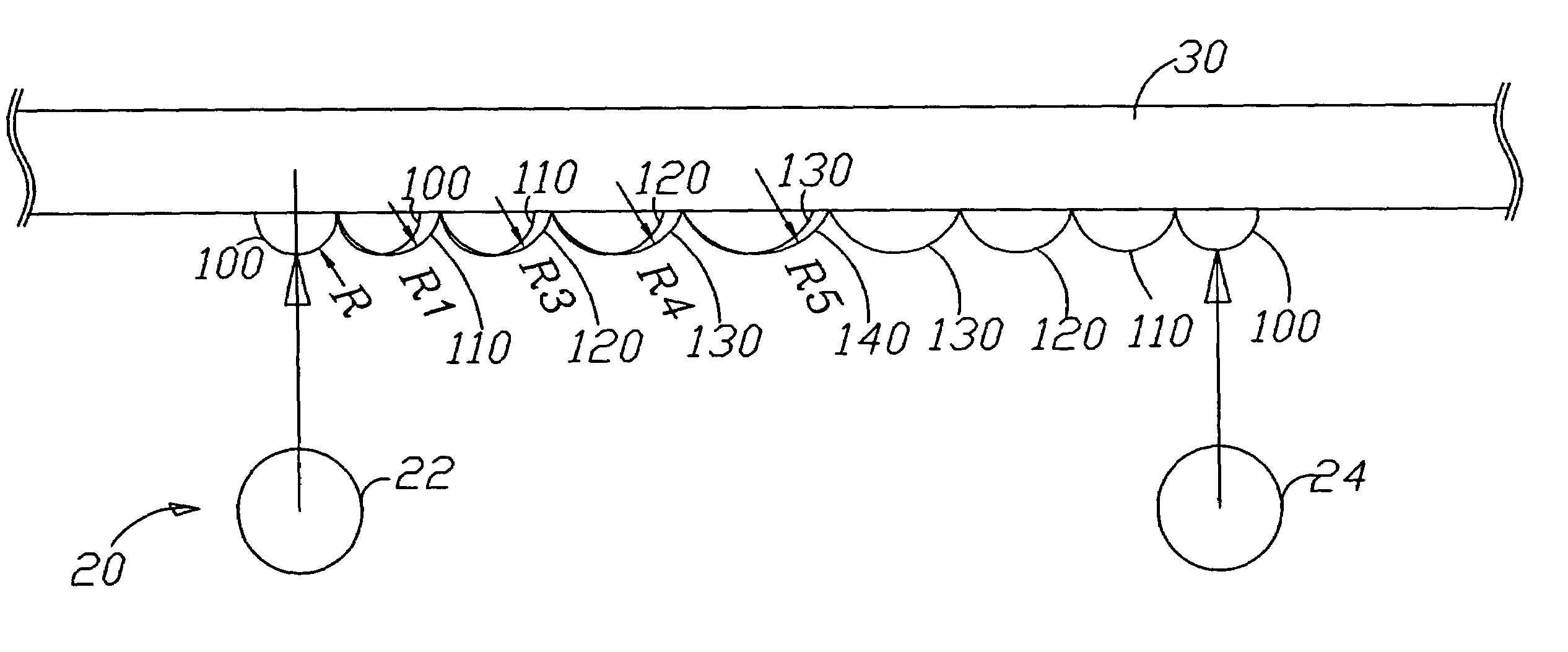 Structure of direct type backlight module with high uniform emitting light