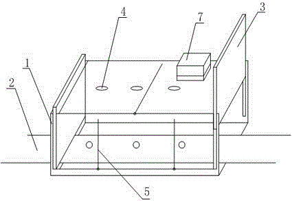 Paint spraying operation isolation structure