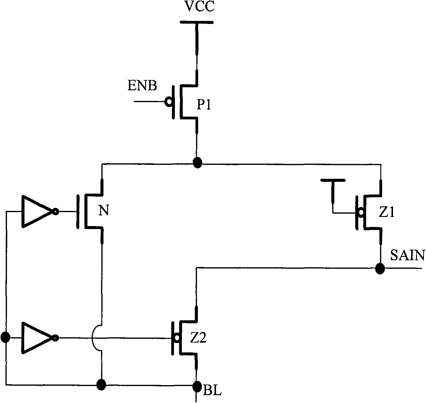 Sense amplifier for MLC flash memory and BL quick-charging circuit