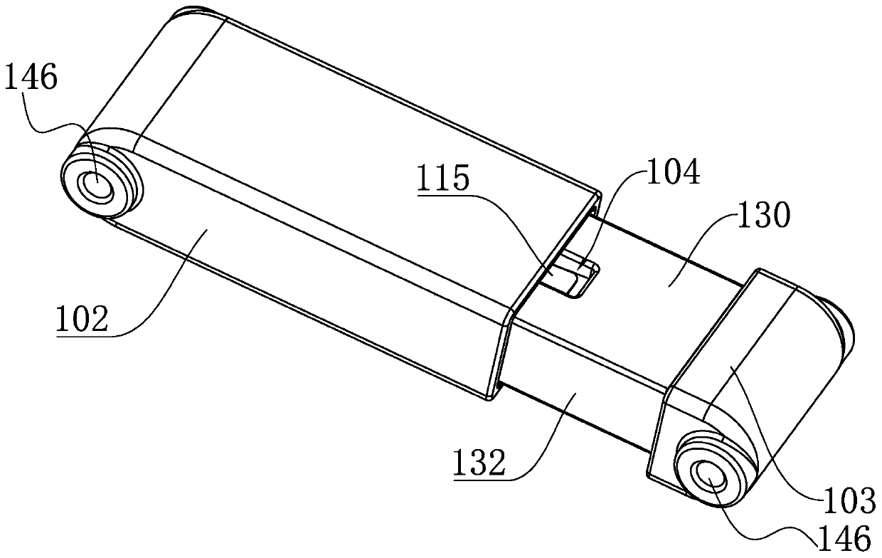 Linear telescopic supporting mechanism and furniture