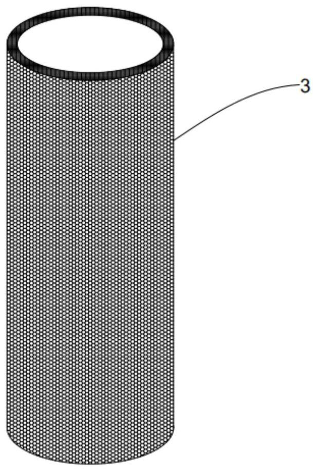 A kind of electrolytic column for electrolytic decontamination of nickel plating solution, electrolytic decontamination device and decontamination method