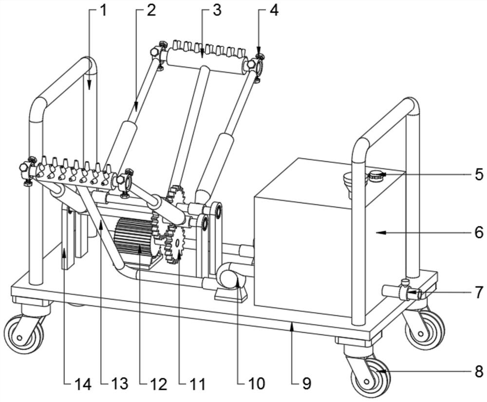 Fertilizing equipment for agricultural planting