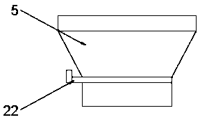 Novel positive pole material drying device of power lithium battery