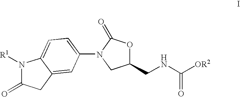 Oxindole oxazolidinone as antibacterial agent