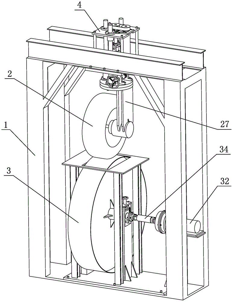 A radial loading experimental device for tire dynamic testing