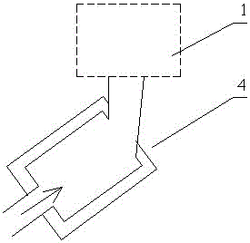 Internal combustion engine tail gas utilization heat energy power system based on honeycomb cavity gasification