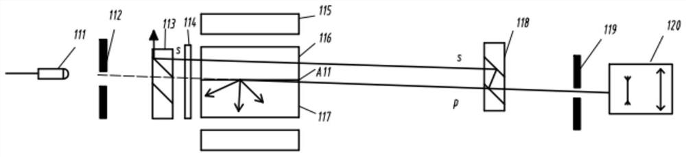 An optical isolator capable of blocking all angles