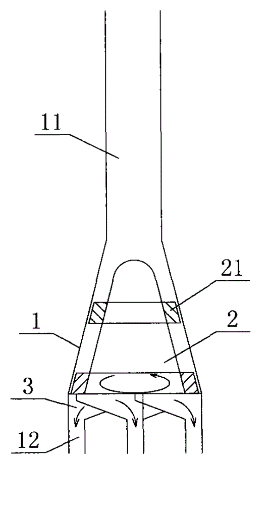 Prepressing type water uniform-distribution device