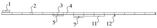 Side wall lifting translation type high-speed magnetic levitation turnout structure and control system thereof