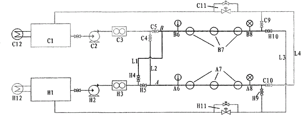 An Alternating Flow Meter Durability Experimental Device