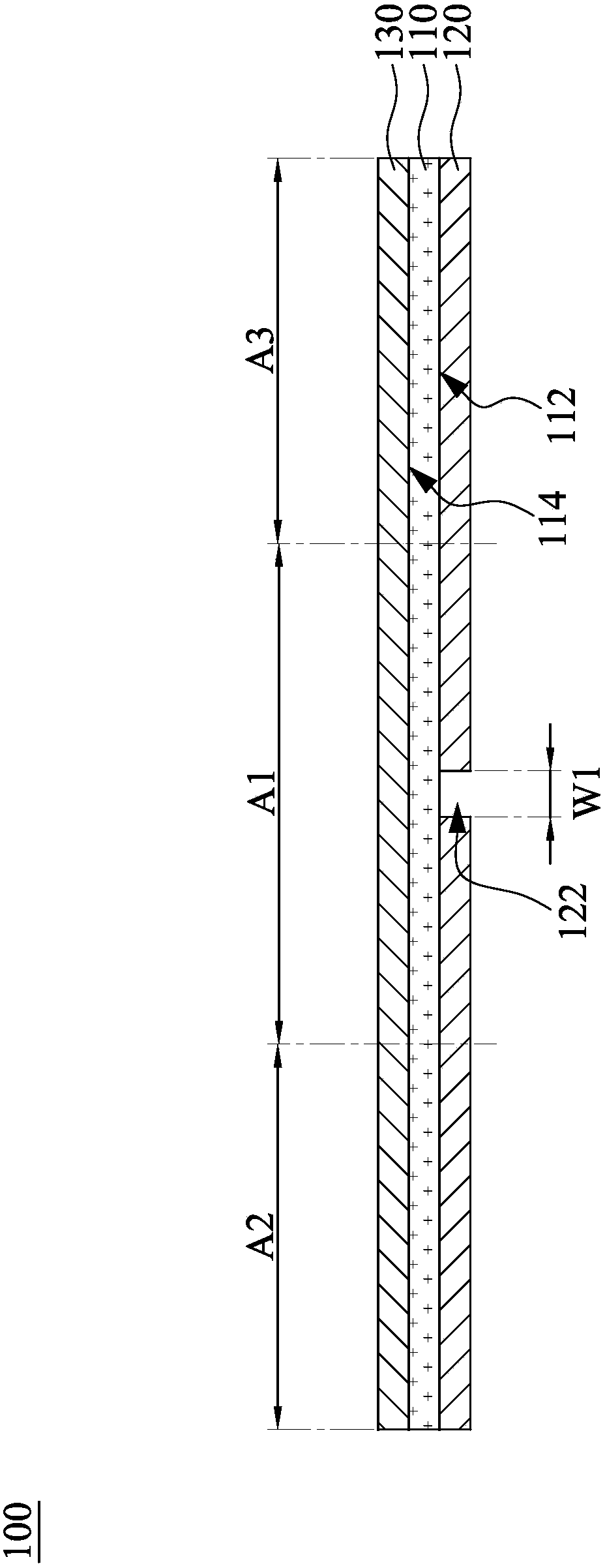 Foldable electronic paper display device and manufacturing method thereof