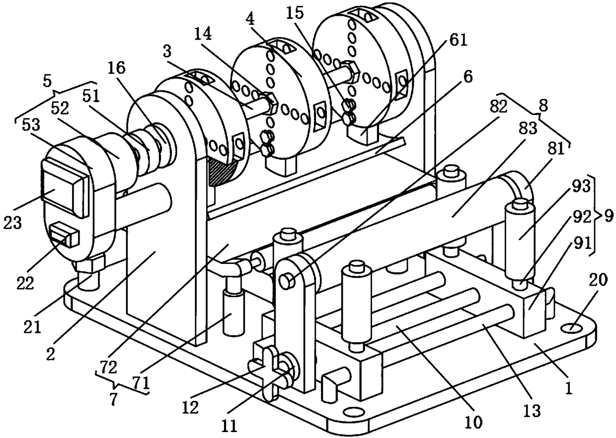 Printing device for fur production