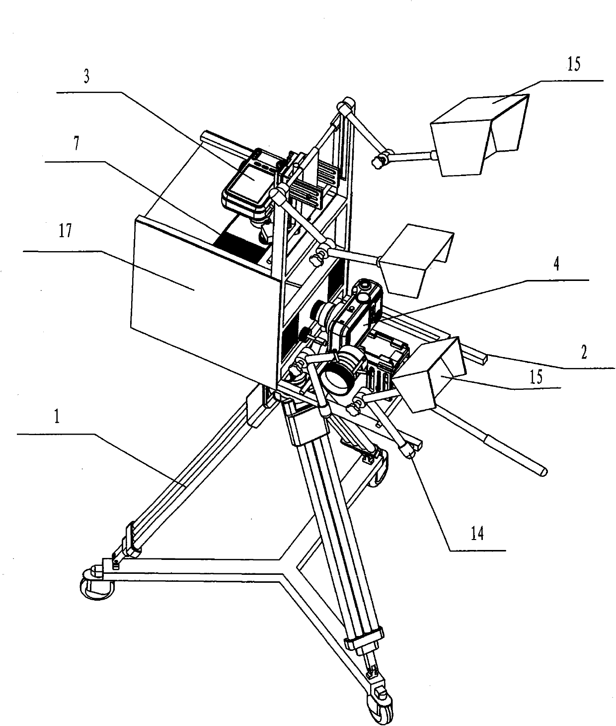 3D (Three-Dimensional) image shooting device