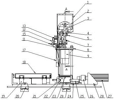 A gasket press-fit assembly machine