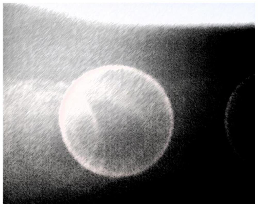 A system for measuring the volume of cavitation gas induced by ultrashort pulse laser