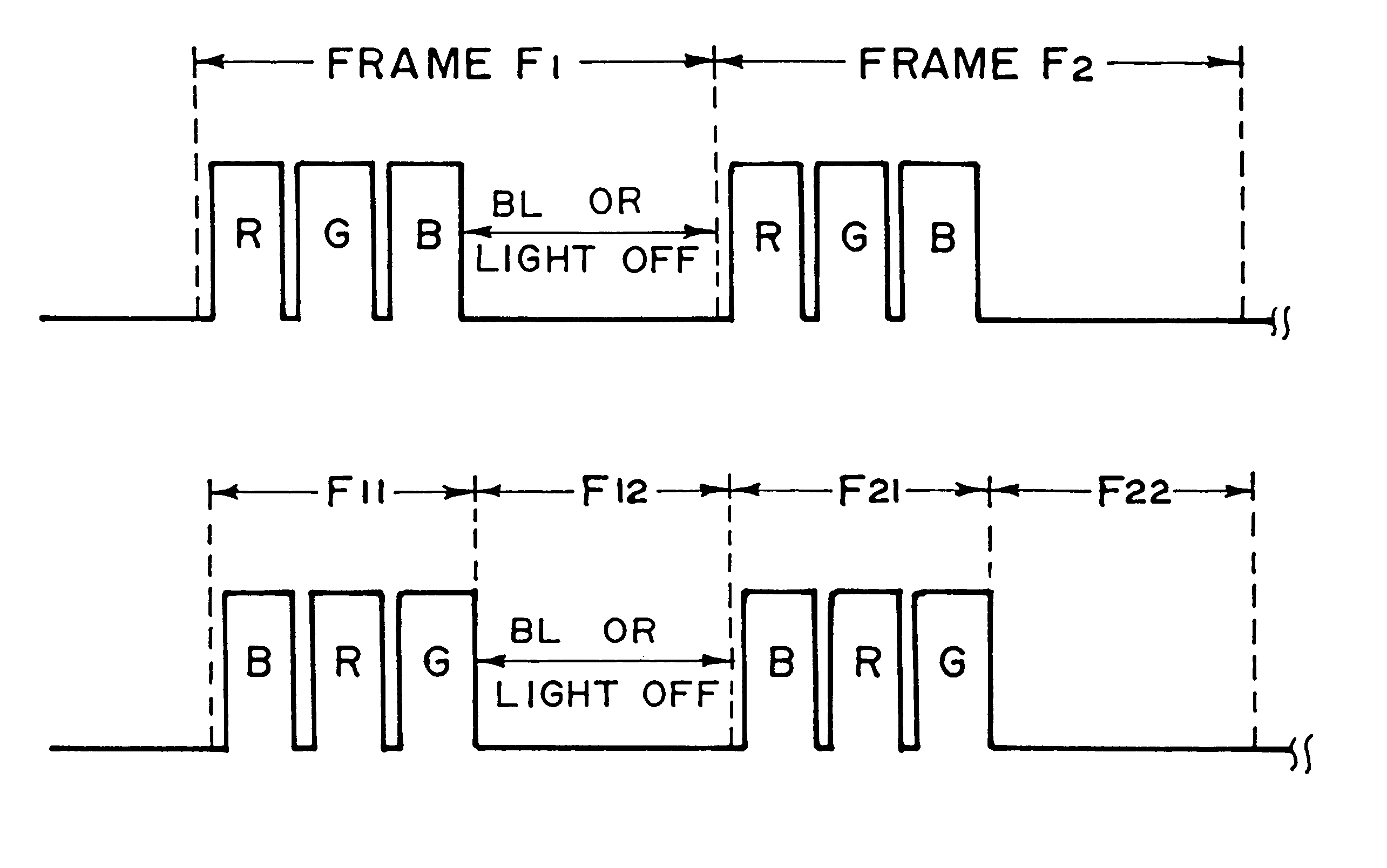 Display apparatus having a full-color display