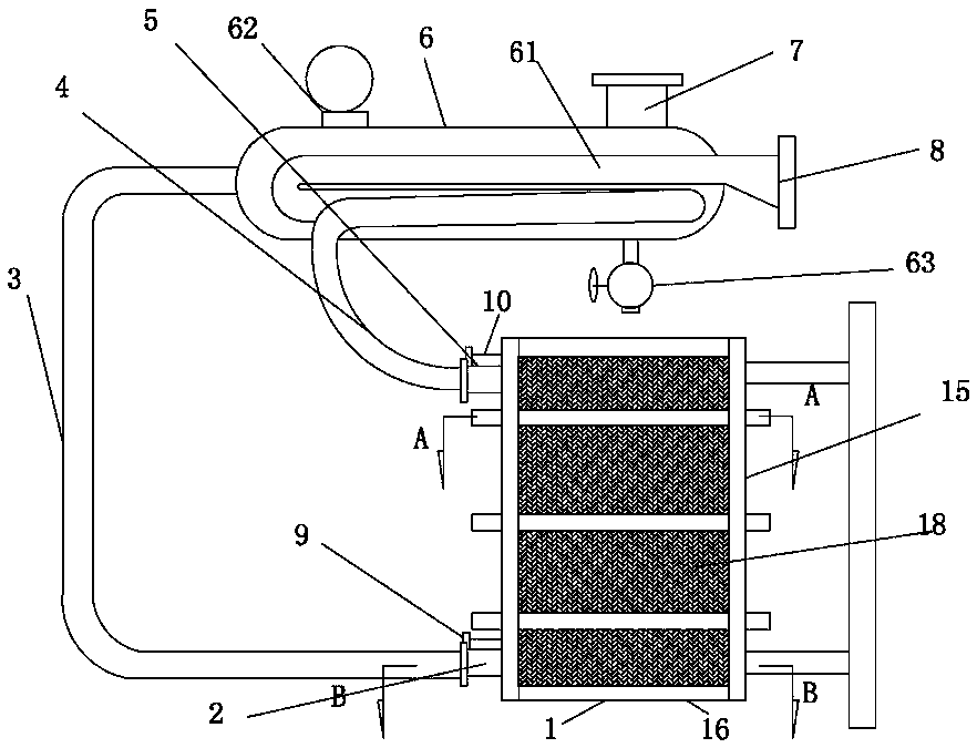 Novel heat exchanging unit