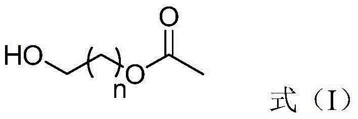 Preparation method for generating aldehyde by oxidizing primary alcohol having ester group