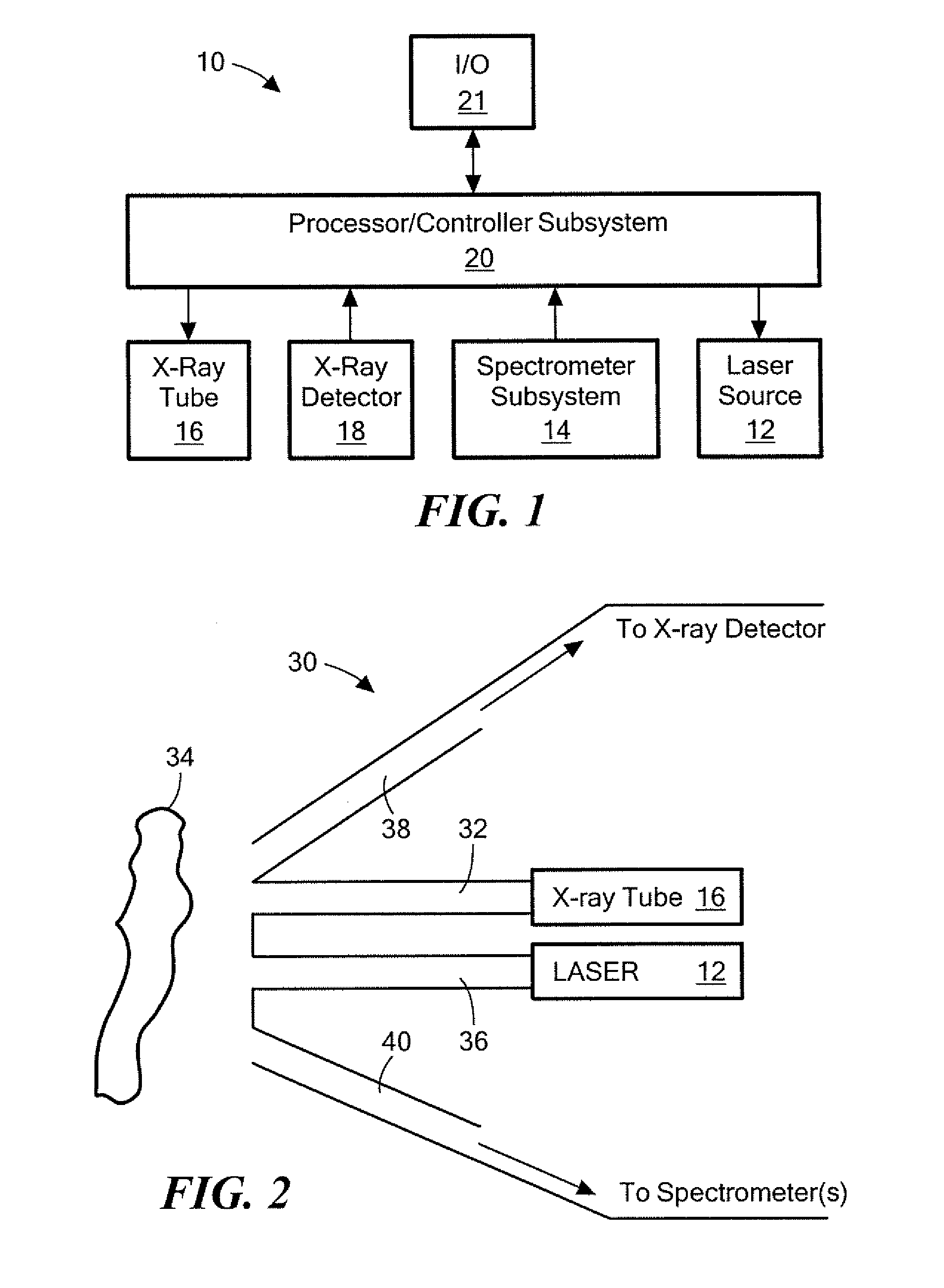 Combined handheld xrf and oes systems and methods