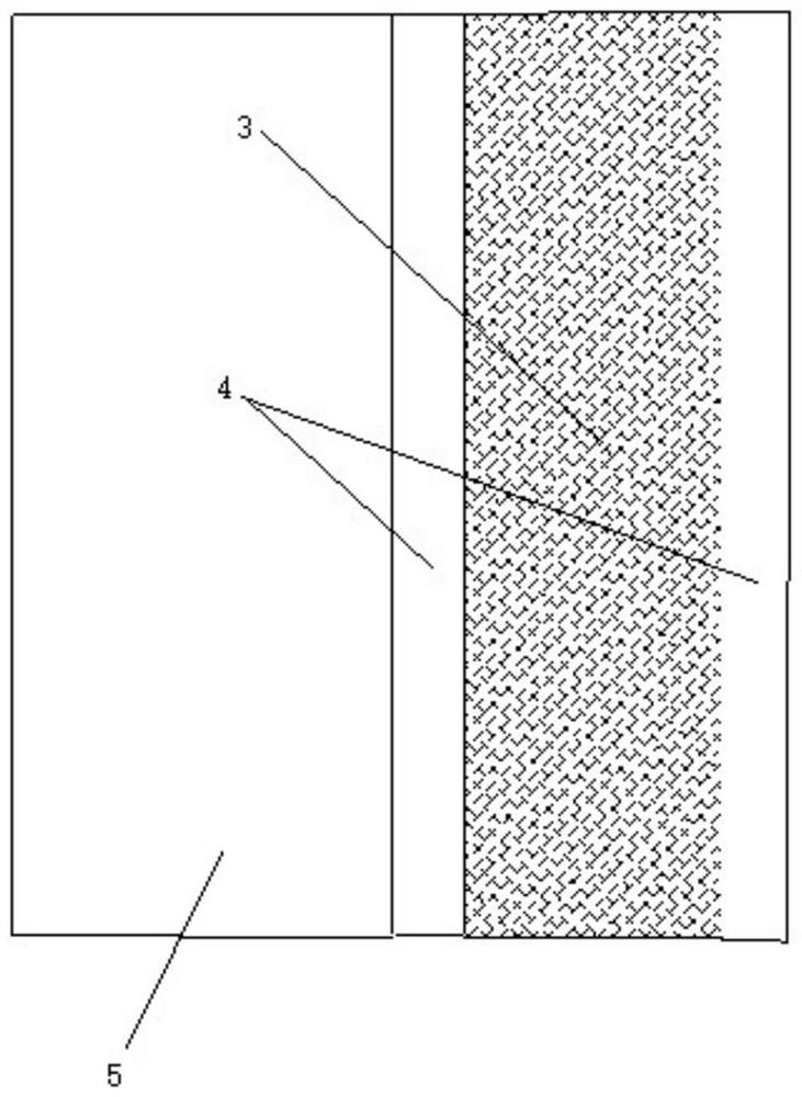 A folded graphene current collector and its preparation method and lithium-ion battery