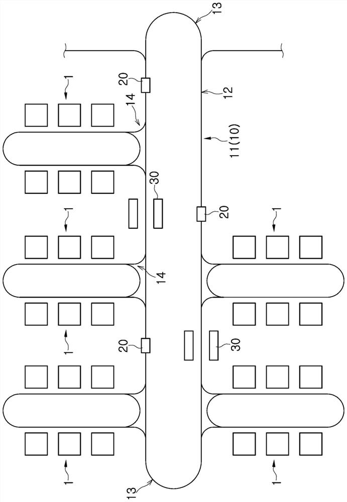 Article transport vehicle and article transport apparatus