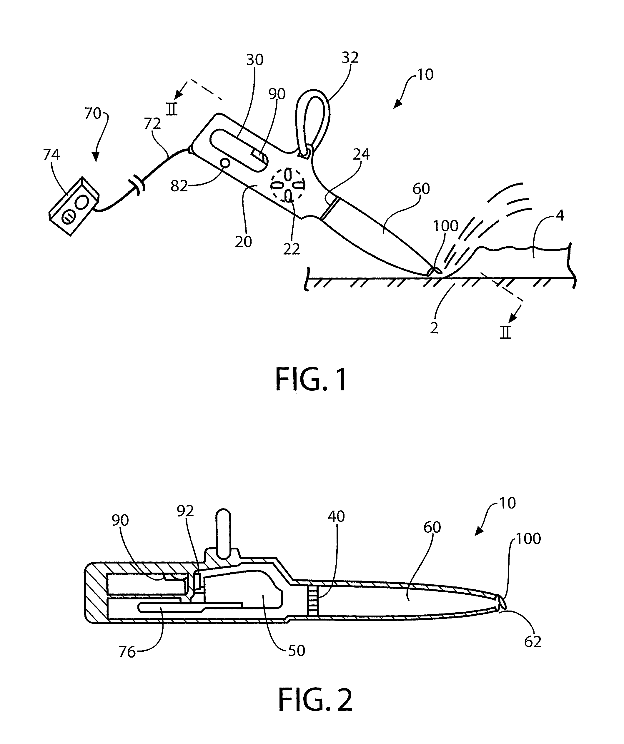 Portable snow blower