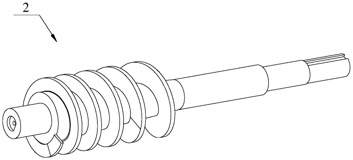 An activated carbon particle preparing device