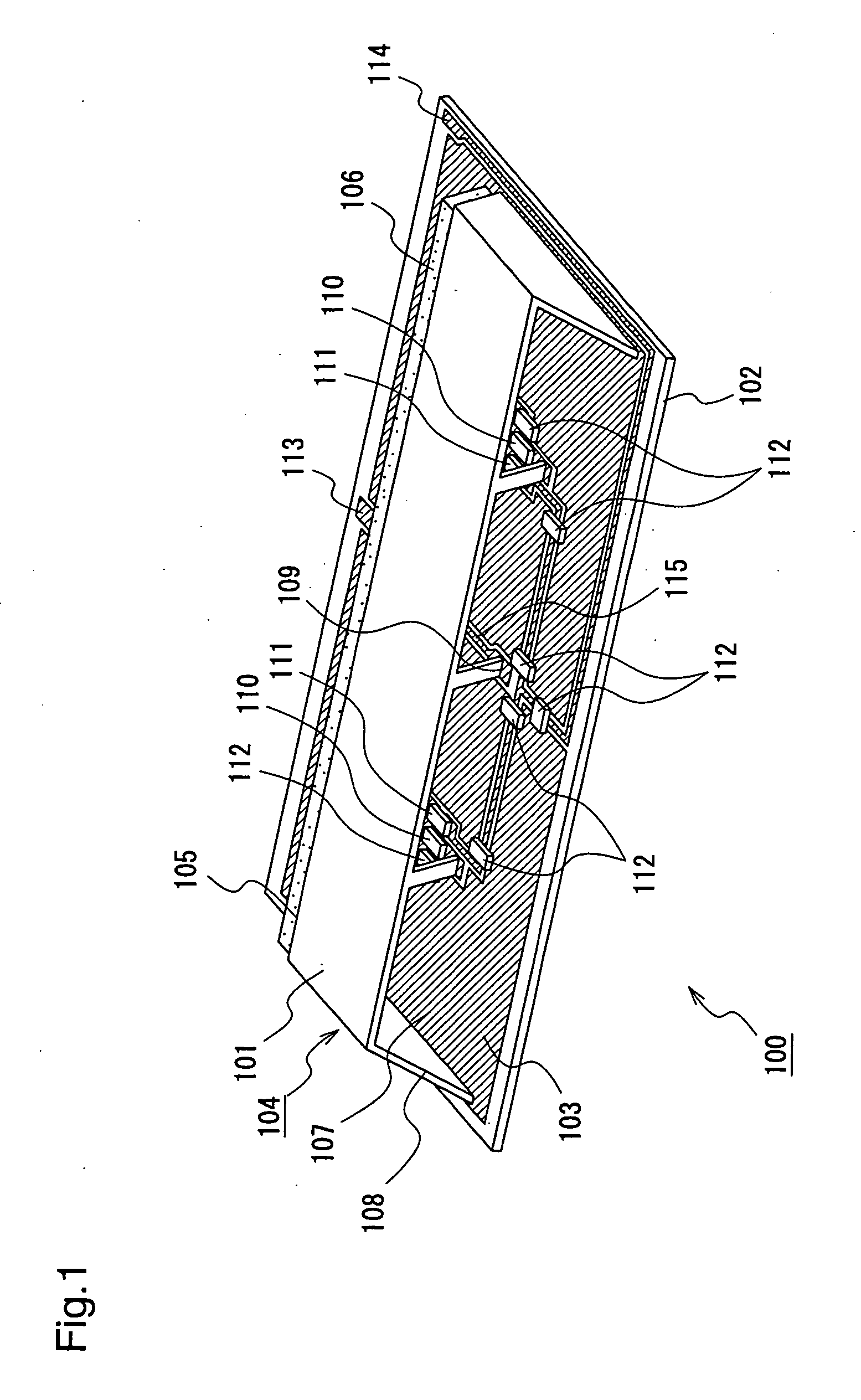 Broadcast receiving antenna and television broadcast receiver