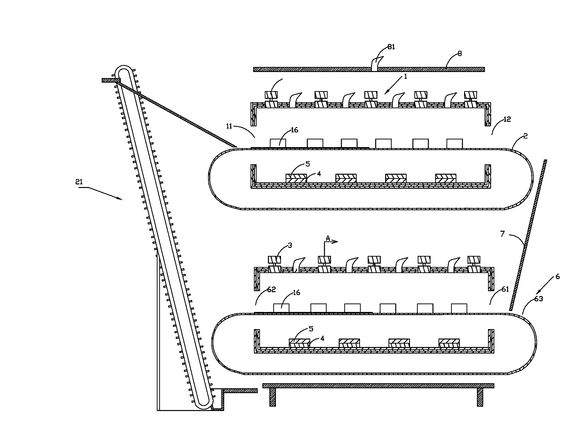 Tea alcoholization and aroma raising equipment and tea alcoholization and aroma raising method