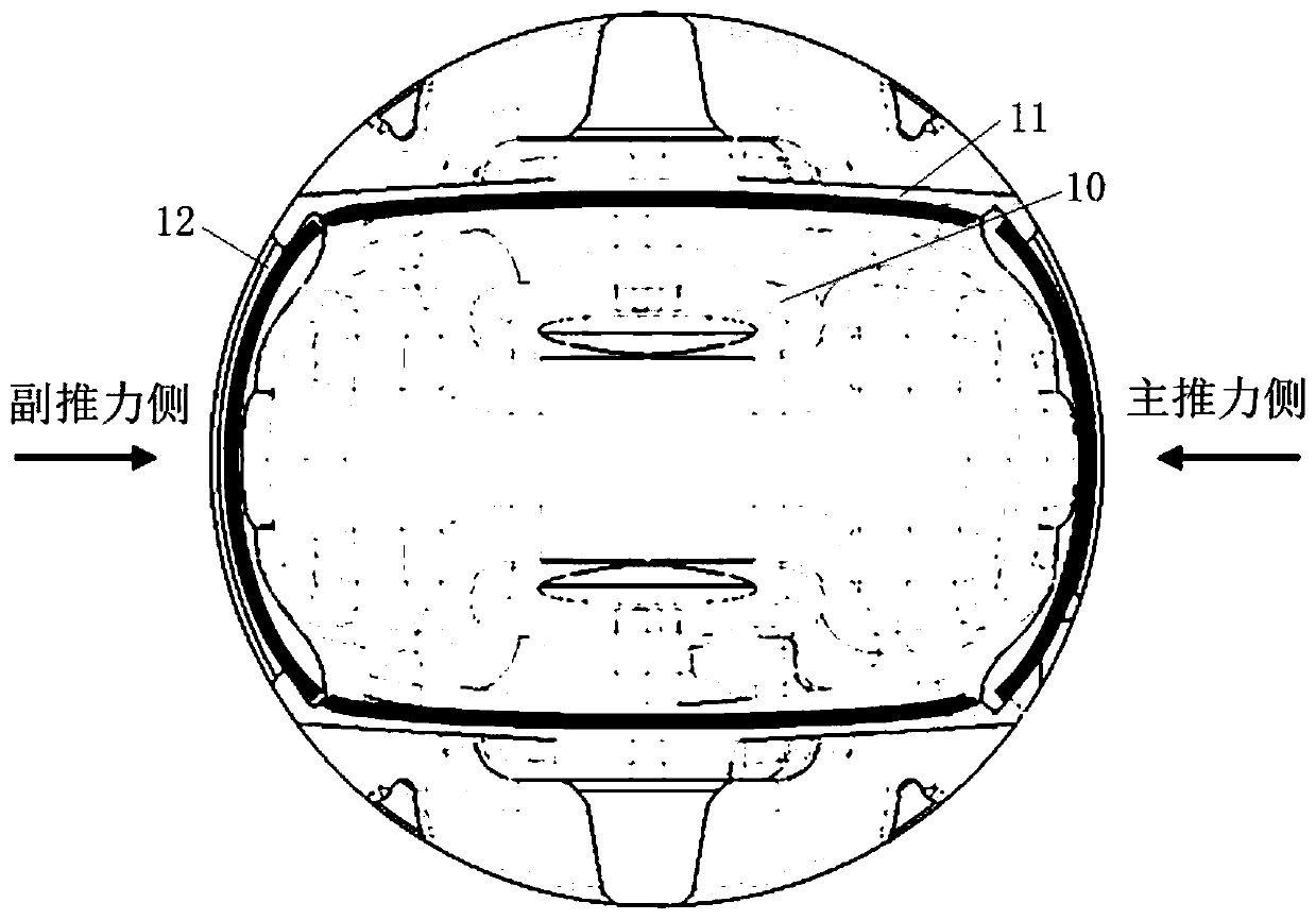 Light piston, engine and automobile