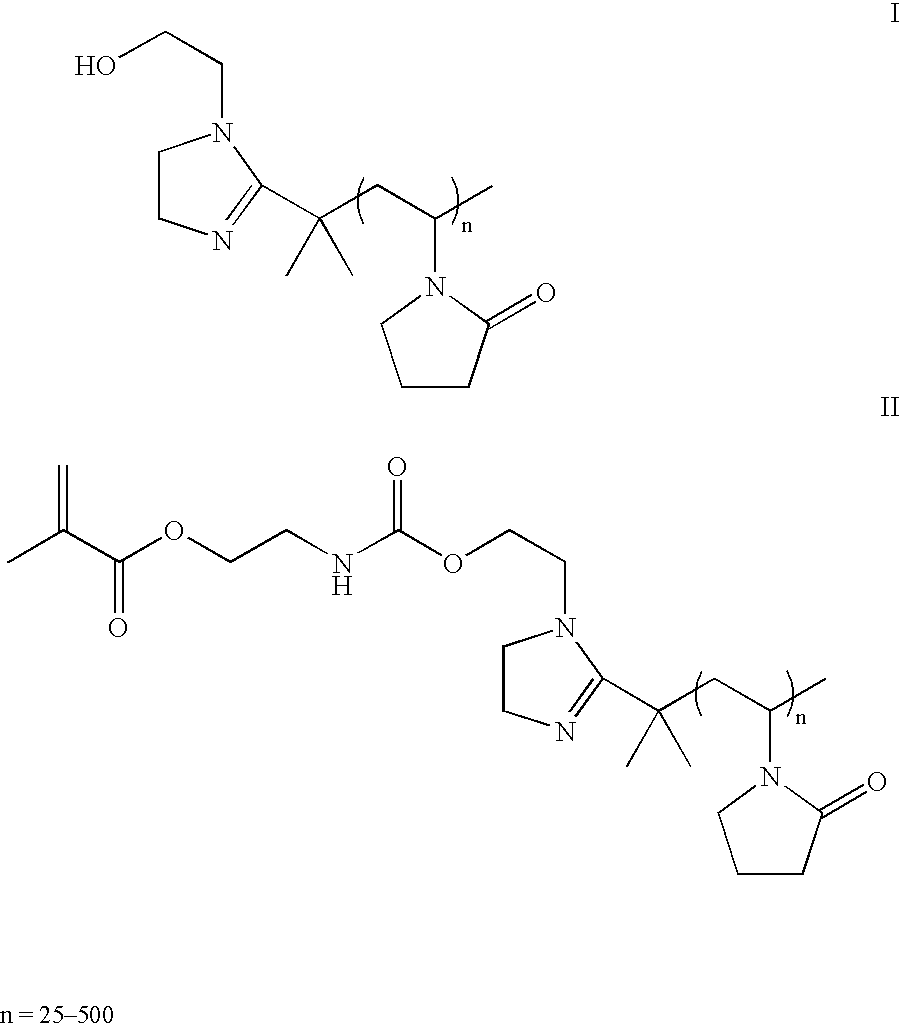 Wettable hydrogels comprising reactive, hydrophilic, polymeric internal wetting agents