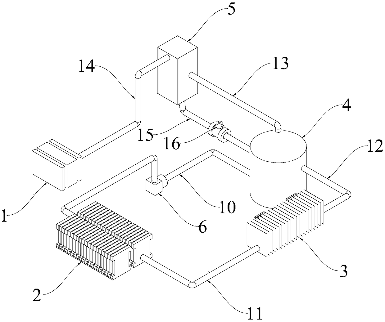 An integrated power generation system based on an air battery