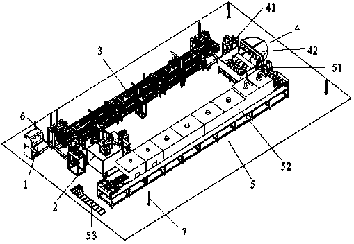 Electric heating rod assembly machine