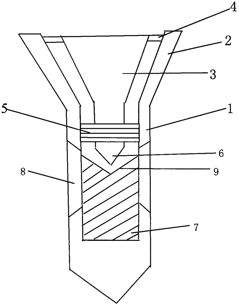 Automatic fastening screw