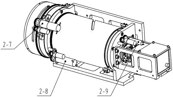 High-resolution large field of view continuous zoom camera lens and control method thereof