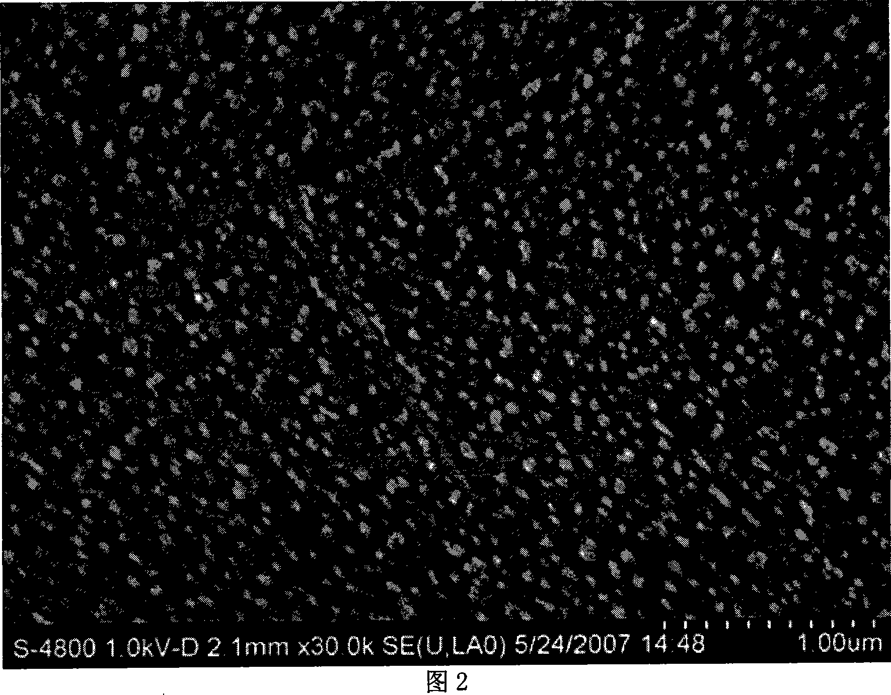 Nano silver composite antibacterial material using porous ceramics as carrier and preparation method thereof