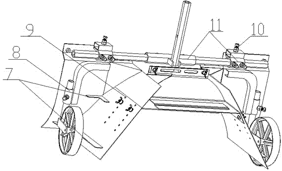 Trapezoidal ridge shaping device