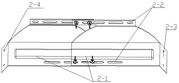 Trapezoidal ridge shaping device