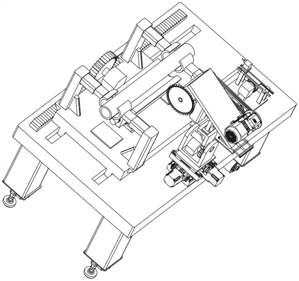 Stainless steel pipe cutting machine