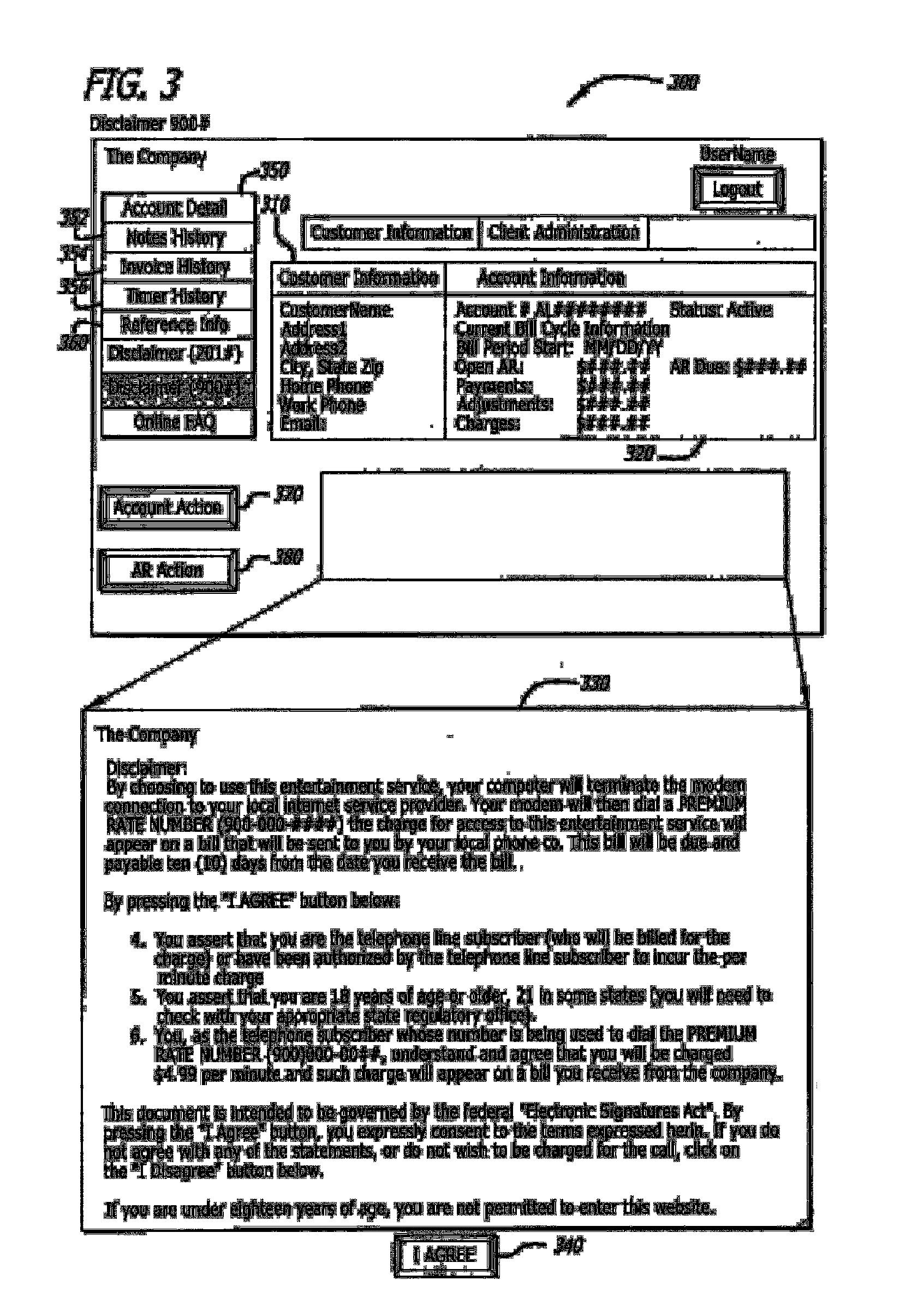 Computer-implemented method and system for managing accounting and billing of transactions over public media such as the internet