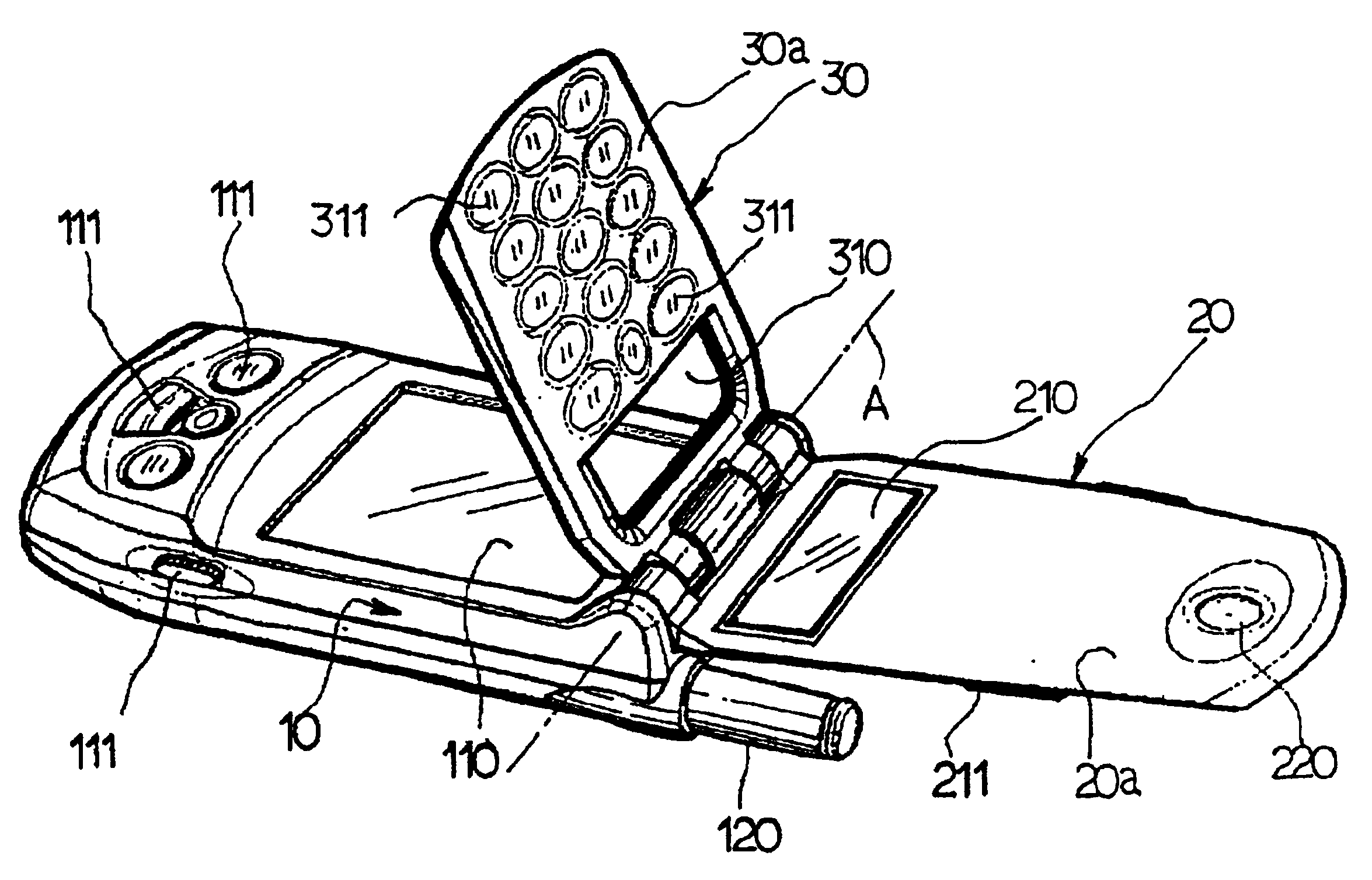 User interfacing device for PDA/wireless terminal