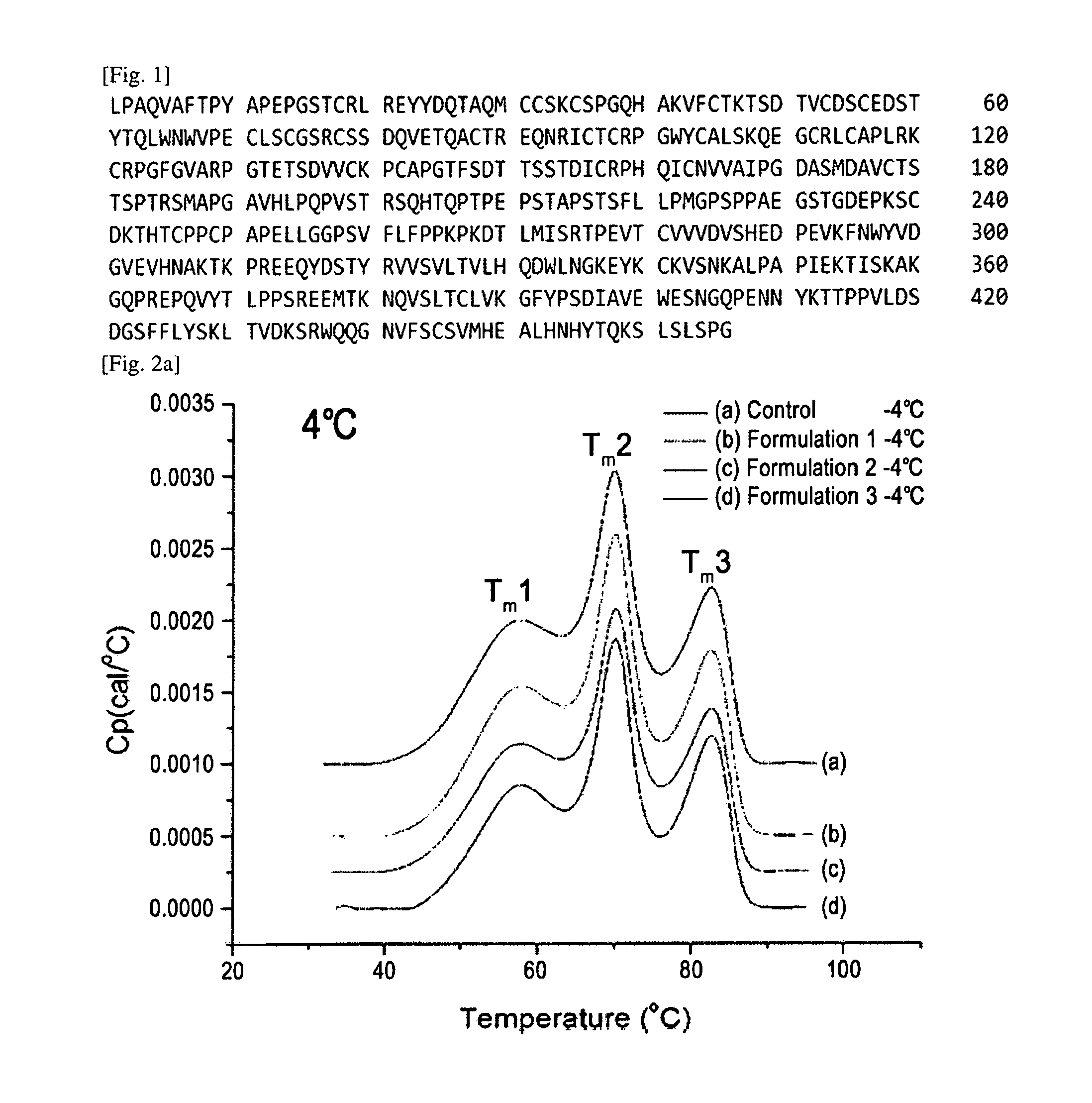 Liquid formulation of a fusion protein comprising tnfr and fc region