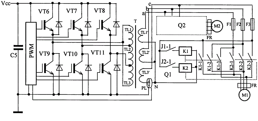 Solar light-control wireless-remote-control three-phase-induction-micromotor double-track oppositely-opened curtain