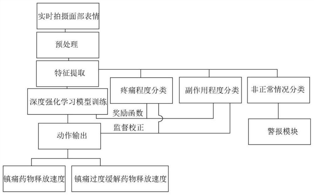 Drug infusion pump control system based on visual inspection and control method thereof