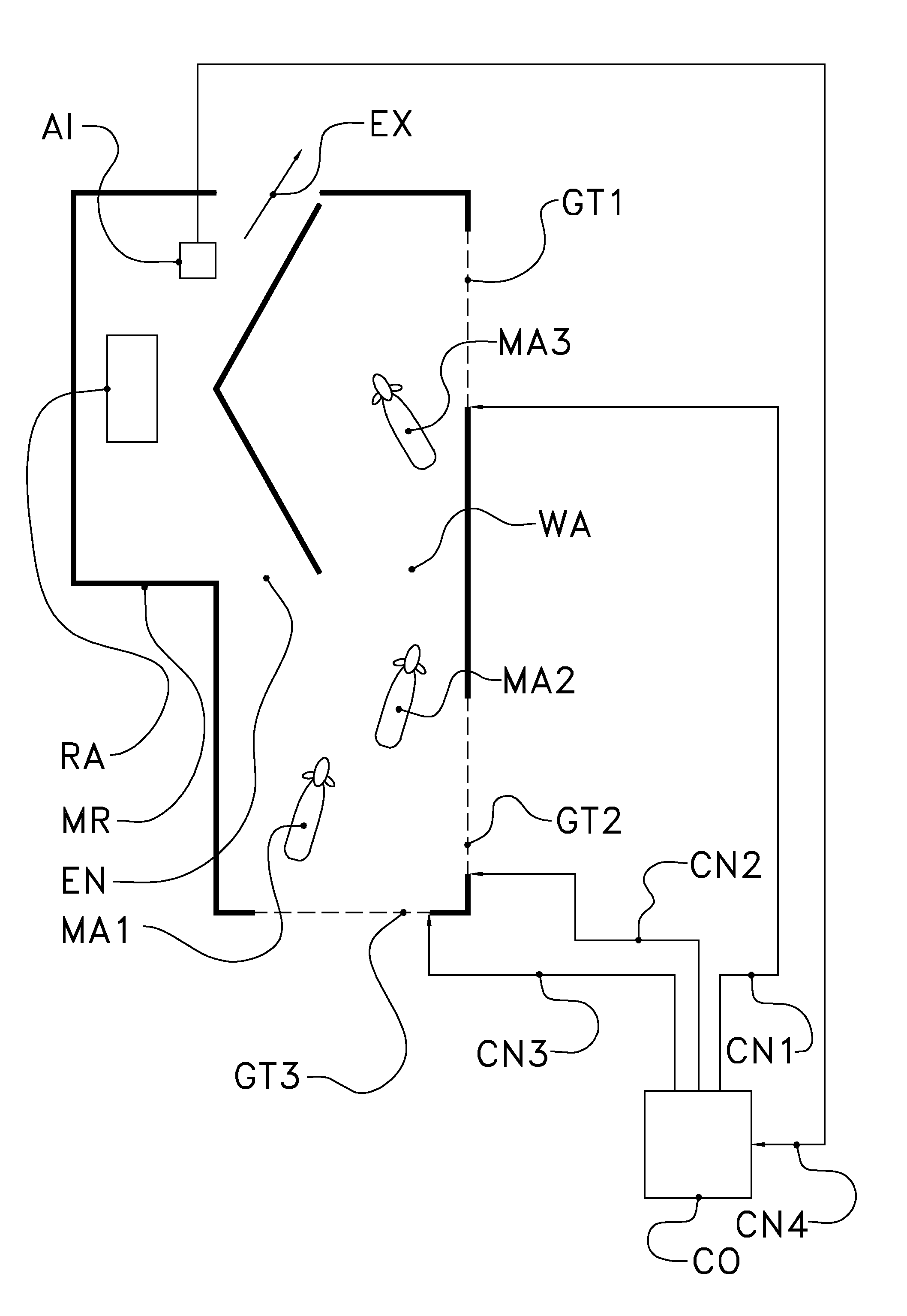 Method of and implement for milking dairy animals