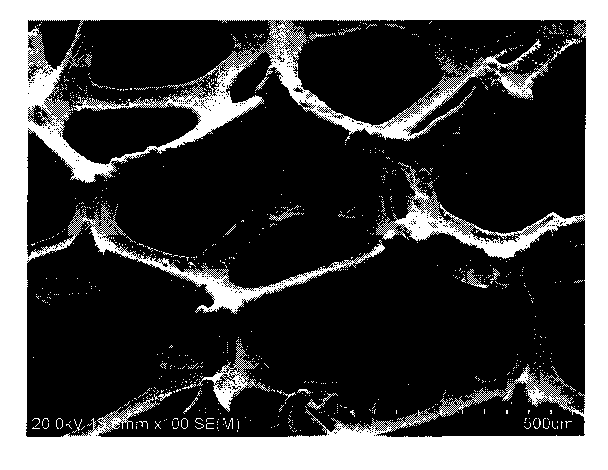 Preparation method of foam electrode for water electrolysis