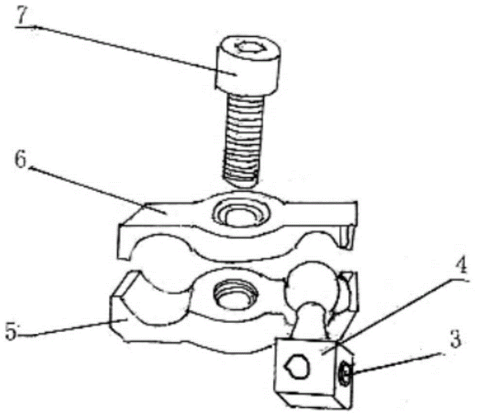 Combined single-side double-arm adjustable clamping bone pressurization fixer for multi-segmental femoral fracture