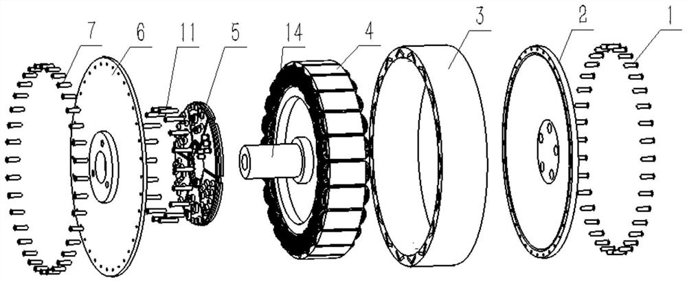 A highly integrated modular hub motor